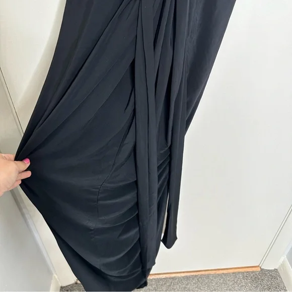 NWT MISA Los Angeles Xenia Maxi Dress in Black - Picture 2 of 11